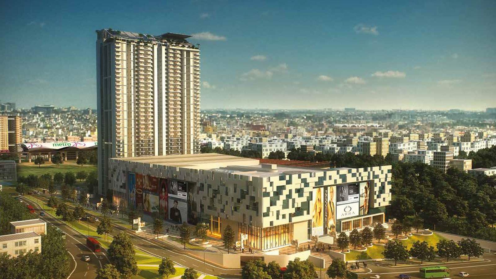 Sobha Indraprastha exterior